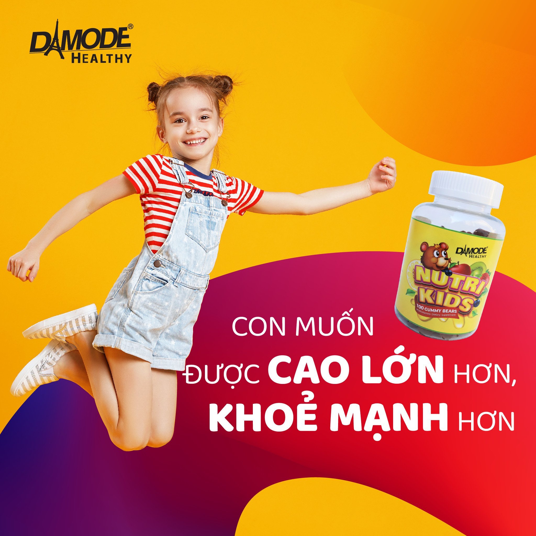 Vitamin, Khoáng Chất, Tăng Sức Đề Kháng Cho Trẻ Em - Nutri Kids