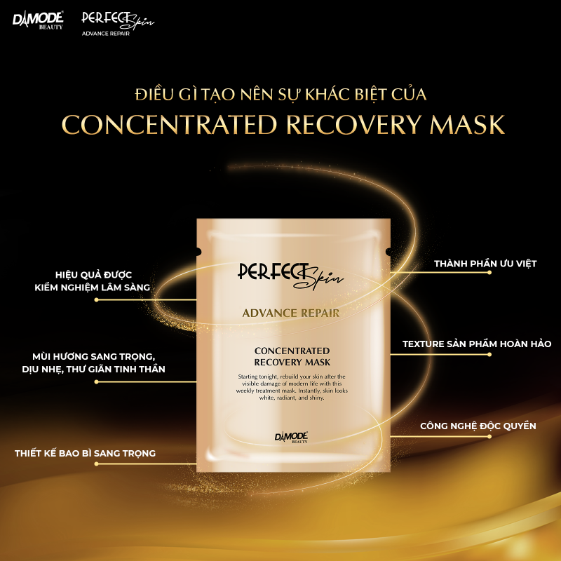 Mặt Nạ Tinh Chất Cô Đặc, Tái Sinh, Phục Hồi Da - Concentrated Recovery Mask [8]