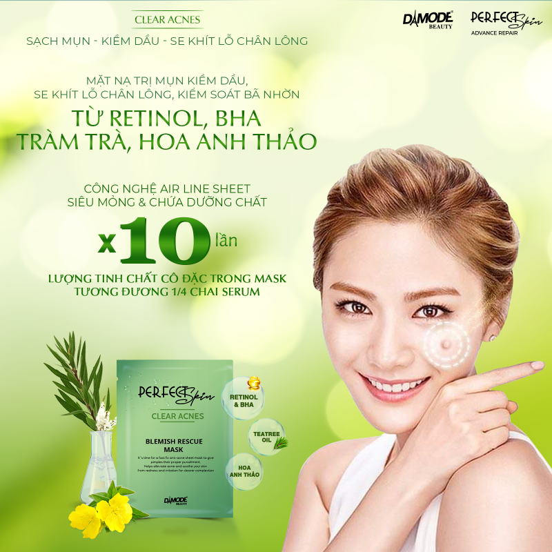 Mặt Nạ Tinh Chất Cô Đặc Cho Da Dầu Mụn - Blemish Recue Mask [3]