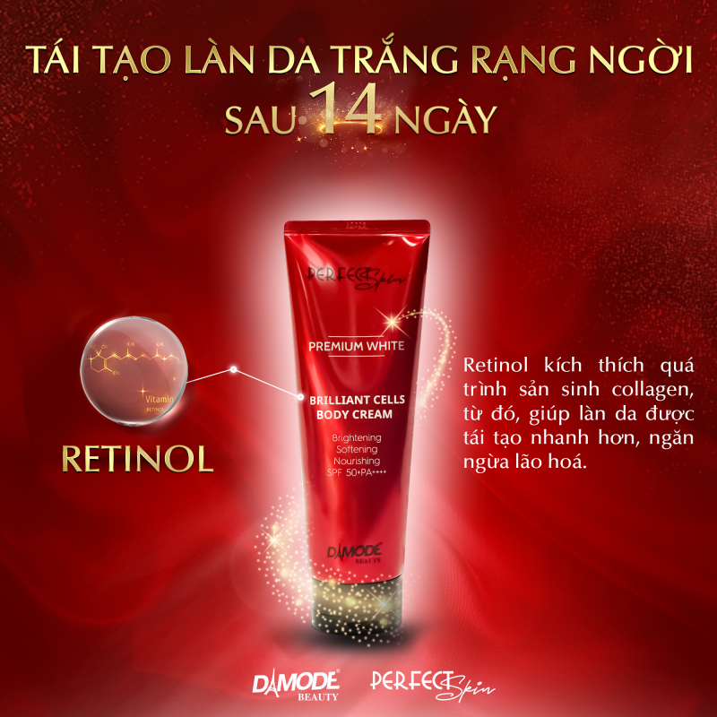 Kem Dưỡng Thể Trắng Da, Chống Nắng, Chống Lão Hoá - Brilliant Cell Body Cream