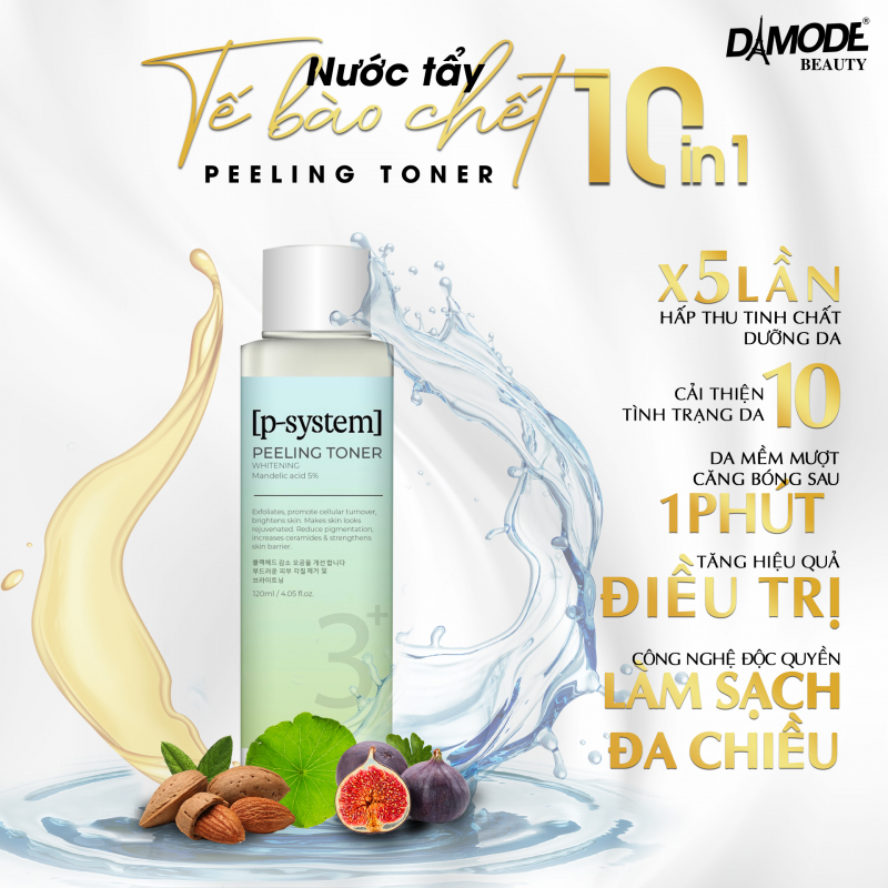 Nước Tẩy Tế Bào Chết, Dưỡng Da Peeling Toner