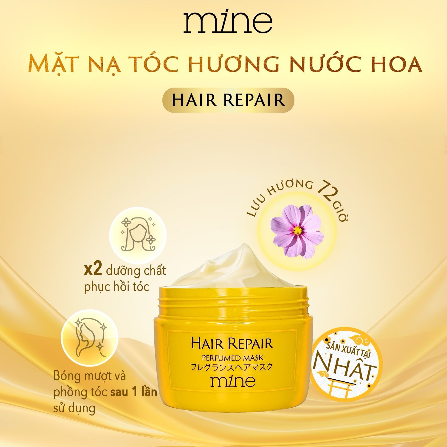 Mặt nạ tóc Mine Hair Repair Perfumed Mask 