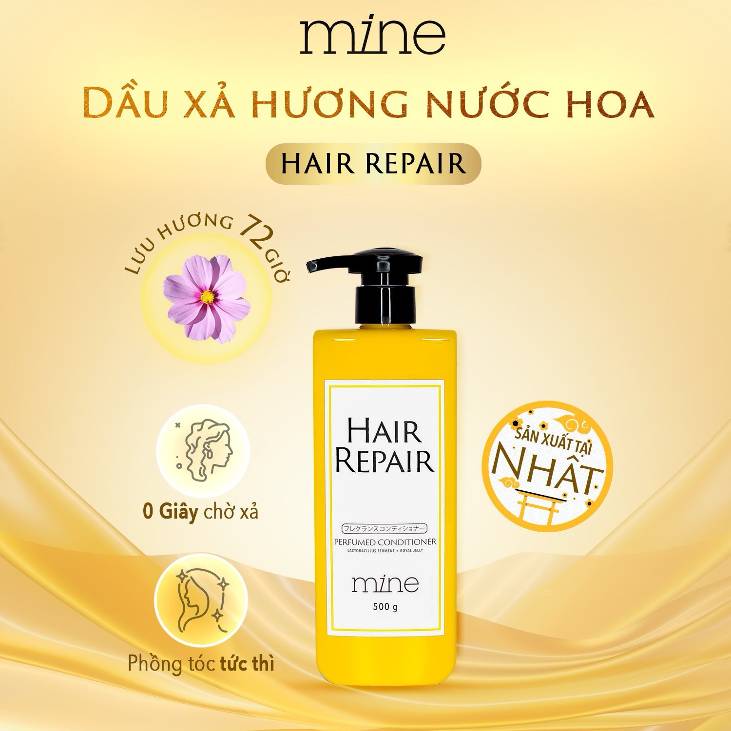 Dầu xả Mine Hair Repair Perfumed Conditioner 