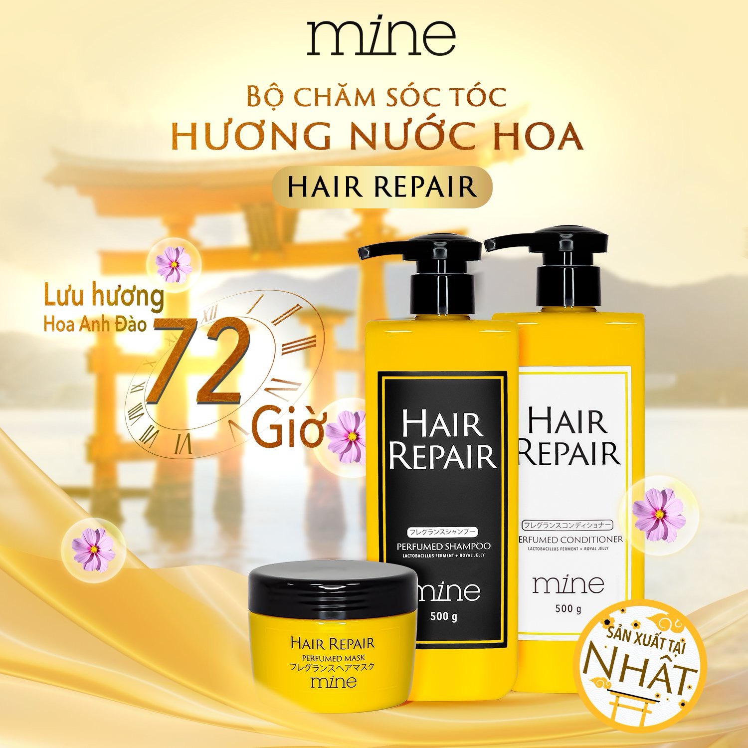 Dầu gội Mine Hair Repair Perfumed Shampoo 