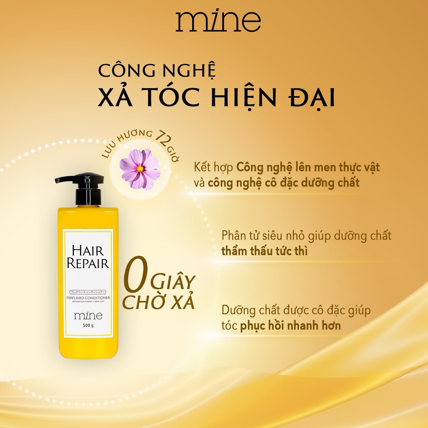 Dầu xả Mine Hair Repair Perfumed Conditioner 